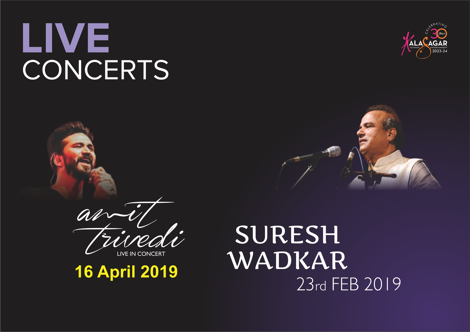 AMIT TRIVEDI & SURESH WADKAR LIVE CONCERT